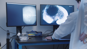 Light-sheet microscope used by the Royer Group for zebrafish imaging