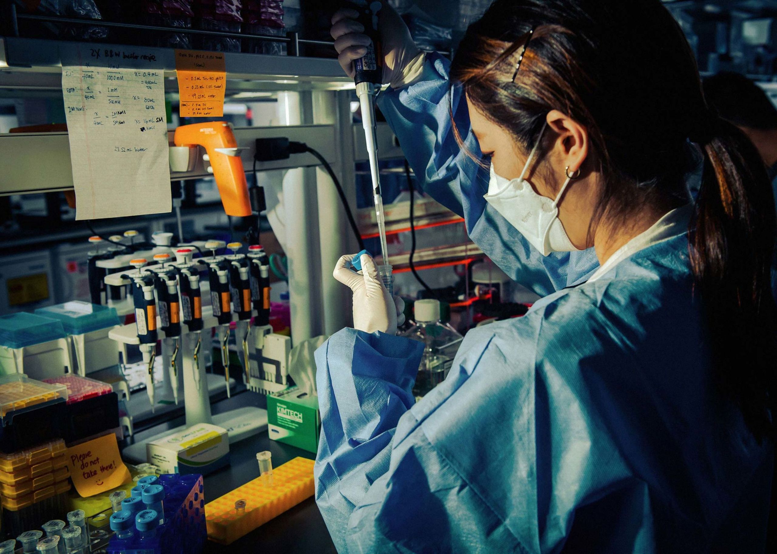 Pandemic Response Lab in Queens, N.Y