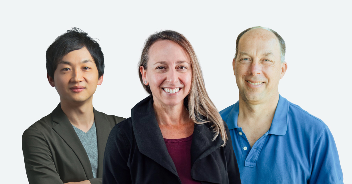 Stellar Science Foundation Founder and Representative Director Takanori Takebe, Vice President of the Chan Zuckerberg Biohub Network Amy Herr, and Chan Zuckerberg Initiative Head of Science Steve Quake