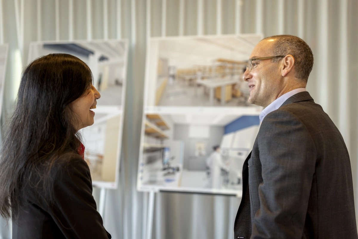 The Chan Zuckerberg Biohub New York hosted a launch event in October 2024 that welcomed partners from across academia, industry, and philanthropy. (Credit: Chandler West)
