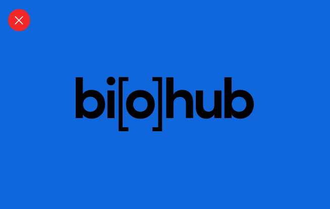 Biohub logo - don't violate contrast standards