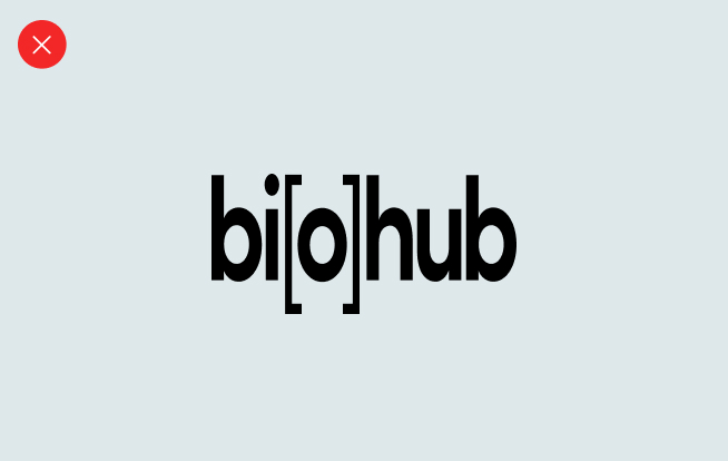 Biohub logo - don't stretch or distort