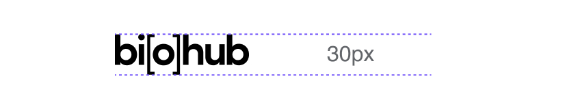 Biohub logo minimum size