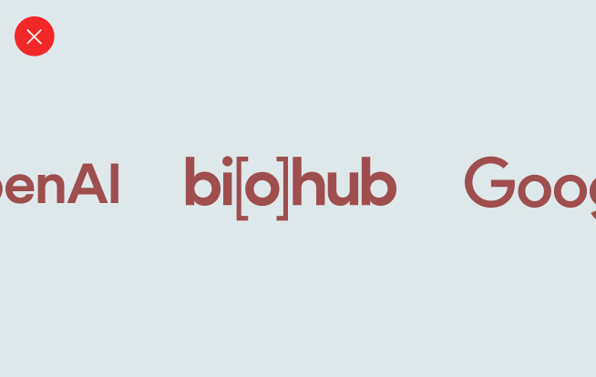Biohub logo partnerships - don't use unapproved colors